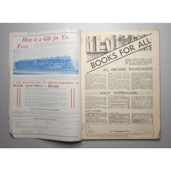 1940 The Model Craftsman July Magazine of Mechanical Hobbies M582 - Picture 2 of 12